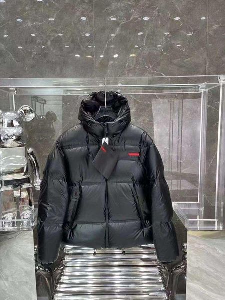 

designer down jacket budge vest mens short winter coat trend for female couples jacket, Black