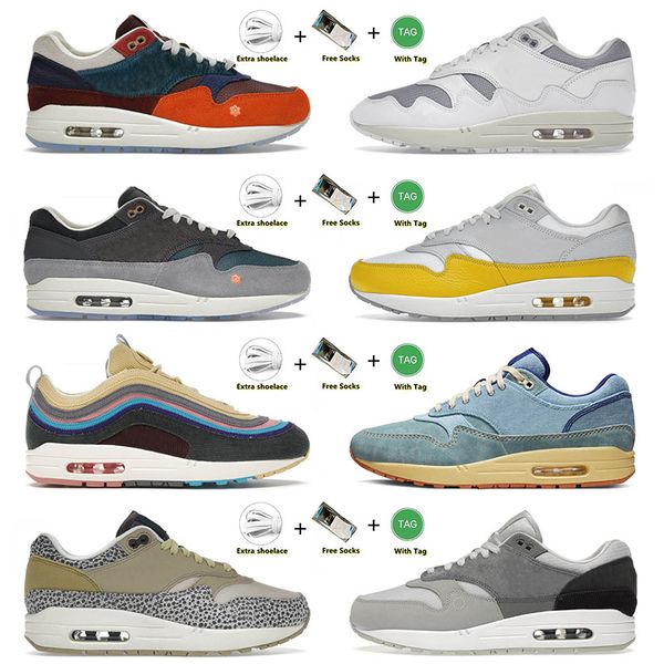 

authentic og cushion 1 87s running shoes won-ang tour yellow wabi sabi la ville lumiere blueprint dirty denim reverse mocha sports sneakers