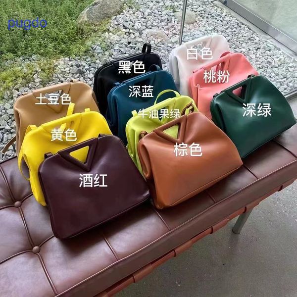 

jodie bag designer bottegas point handbags online sale 2023 new candy colored inverted triangle cloud tote women q45m rainbow