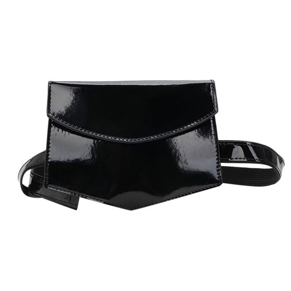 

2022 brand fashion women xiniu women outdoor patent leather hasp solid color messenger bag chest bag waist pu leather bags handbags#35