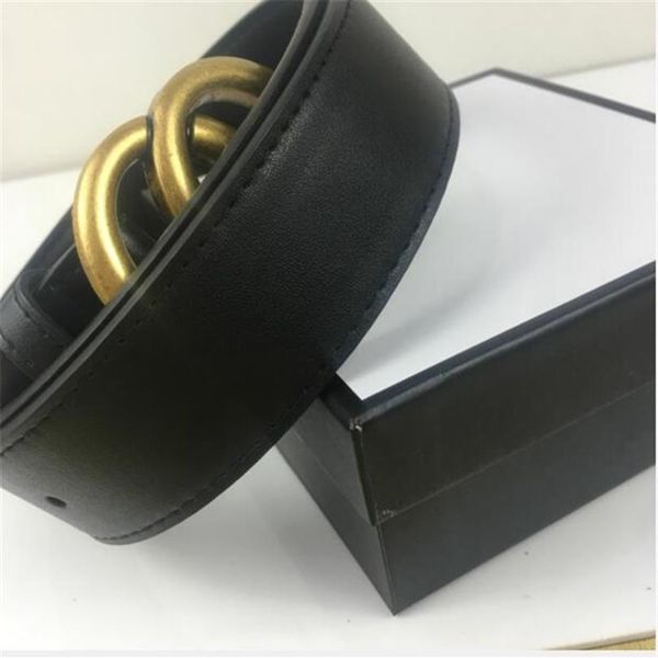 

2022belt women genuine leather golden silver bronze g buckle designer cowhide belts men luxury 6 colors 38 mm carry with b248m, Black;brown