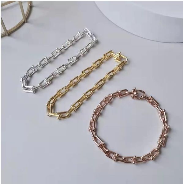 

bangle bracelet link chain thin thick u-shaped love designer watches women men couple fashion designer watche wedding party, Black