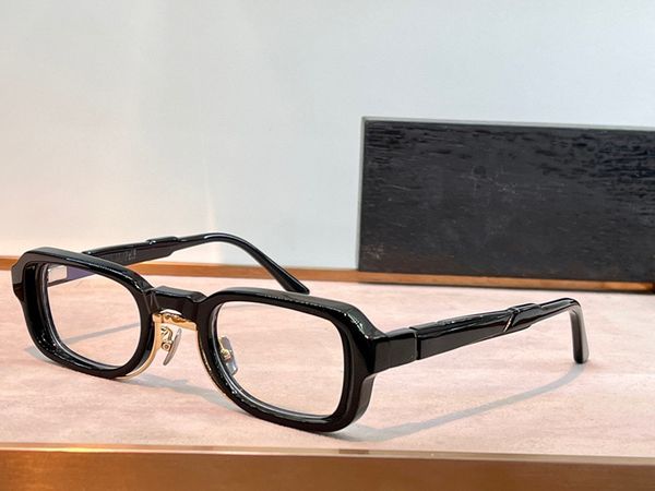 

optical eyeglasses for men women retro wy n12 style anti-blue light lens plate titanium frame with box, White;black