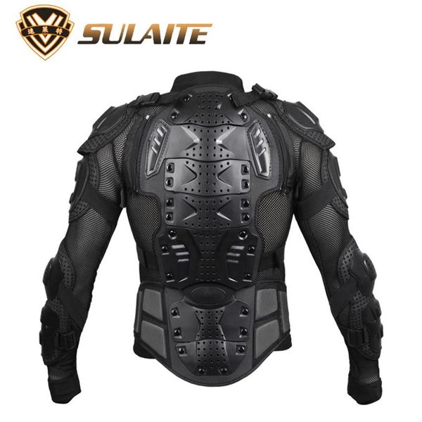 

new motorcycle jacket motorcycle armor protective gear body armor racing moto jacket motocross clothing protector guard221o, Black