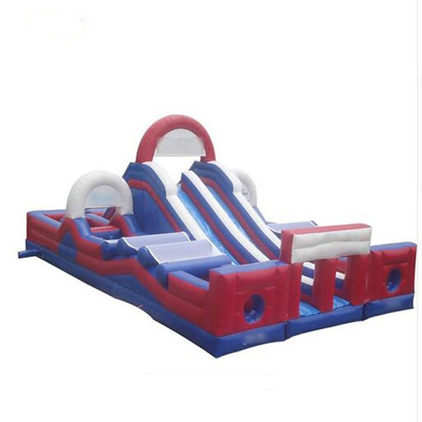 

outdoor games & activities customized inflatable obstacle course amusement park obstacle game