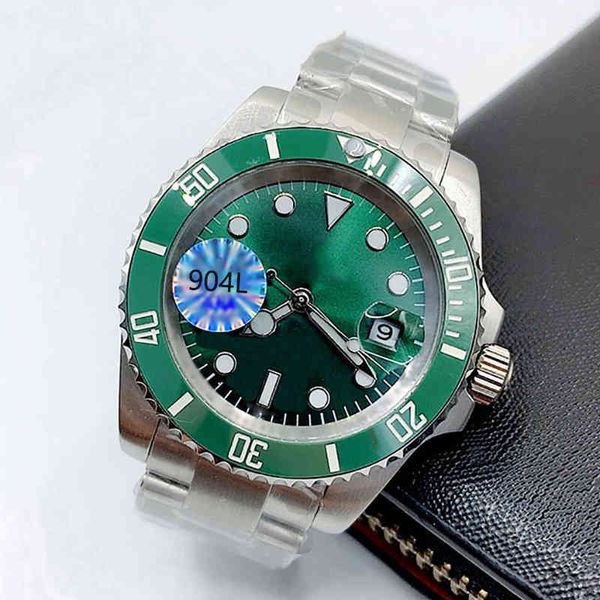 

mens watchsc- automatic mechanical watch optional waterproof sapphire gliding clasp 41mm steel wristwatches luminous ceramic scale top, Slivery;brown