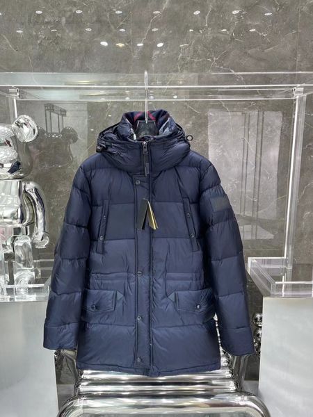 

mens down jacket parkas clothes padded black jackets coats outdoor keep warm outerwear cold protection armband decoration plus size puffer j