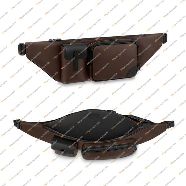 

men fashion casual designe luxury bumbag waist bag cross body messenger bag shoulder bags 5a m45337 handbag purse pouch khsi