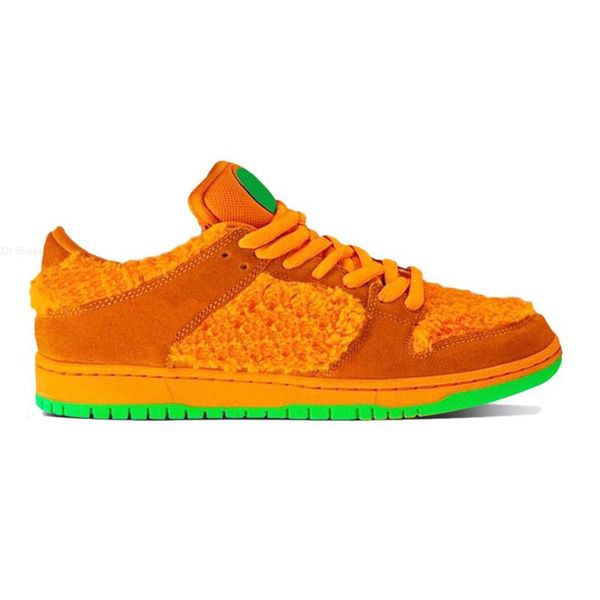 

sb low men women sports running shoes grateful dead bears orange sneakers