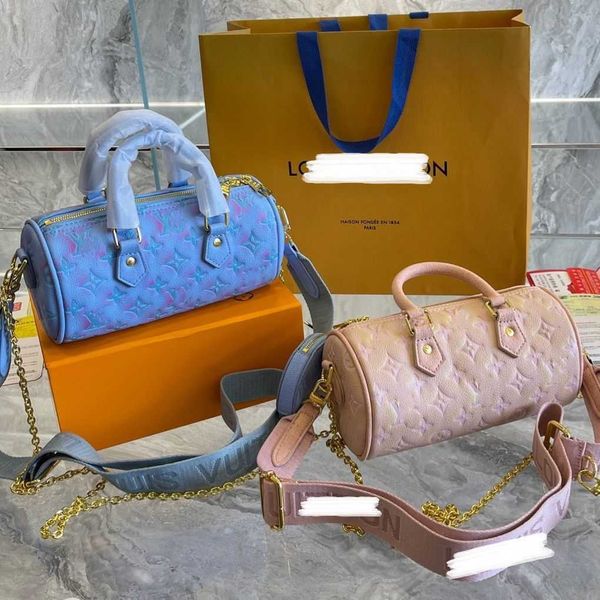 

new women's bags color tie-dye craft pillow bag shoulder messenger handbag
