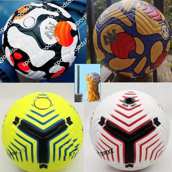

club league 2021 2022 soccer ball size 5 high-grade nice match liga premer finals 21 22 football ship the balls without air1962