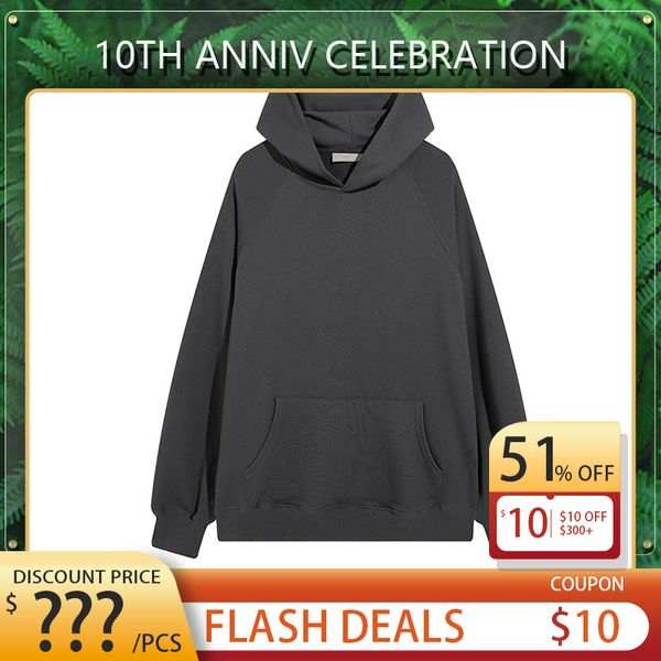 

boutique men hoodies men's sweatshirts luxury brand designer ess m-xxxl, Black