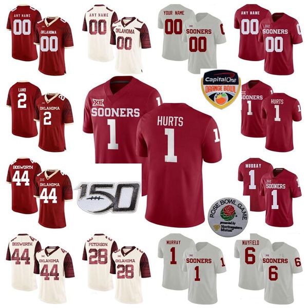 

oklahoma sooners jerseys tanner mordecai jersey trey sermon spencer rattler kenneth murray jr caleb kelly football jerseys custom stit180u, Black