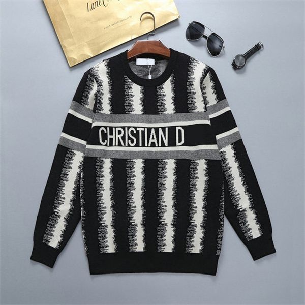 

designer men women sweater letter embroidery winter autumn hc29, White;black