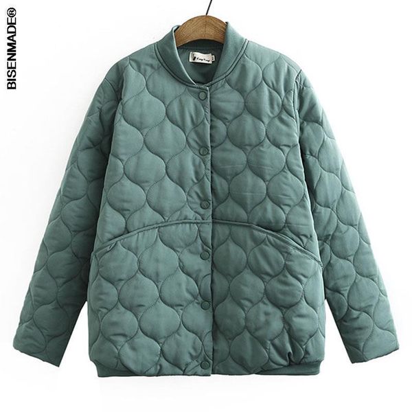 

women s plus size outerwear coats parka women clothing autumn winter loose anti static cotton padded jacket fashion sweet quilted coat 22092, Black
