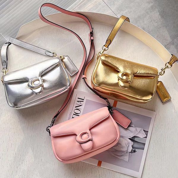 

designer bag shoulder bag crossbody shoulders strap card holder luxurys fashion genuine leather mini womens purses tabby pillow handbags tot