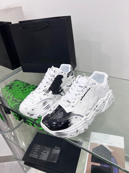 

shoes designer edition handmade 2022ss d0l gabb white casual sneakers, Black