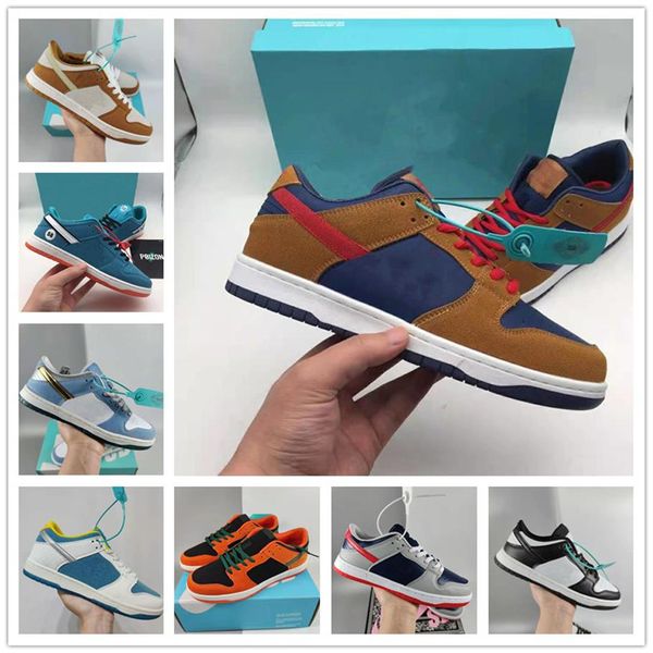 

fashion designer shoes men women sb low cut casual sneakers comfortable wear-resisting lace-up skateboarding sports shoe 36-442333, Black