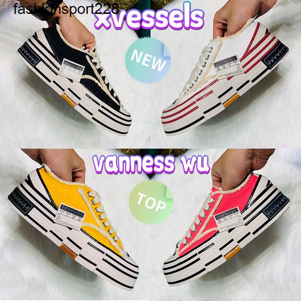 

dress shoes luxury casual shoes vanness wu g.o.p lows vulcanized lace up sneaker xvessels black white red yellow animal print candy pink top