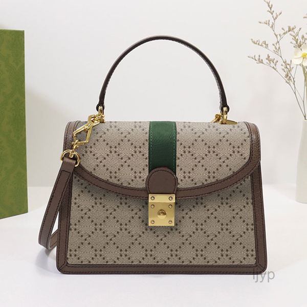 

evening bags tote bag messenger crossbody bags shoulder handbag purse women canvas classic stripe webbing dot letter decorate metal hardware