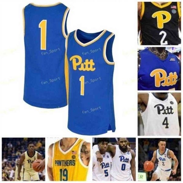 

sj ncaa college pitt panthers basketball jersey 12 sj e mascaro 13 khameron davis 14 curtis aiken jr 15 kene chukwuka custom stitched, Black