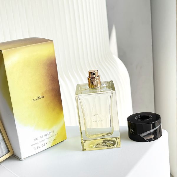 

illusione perfume 90ml men parfum eau de toilette 3fl.oz long lasting good smell edt for him fragrance man cologne spray fast ship