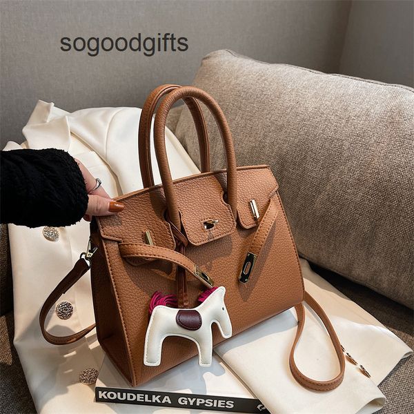 

designer bags luxury genuine leather herme women's handbags handheld korean version messenger bag 2022 new autumn and winter women&#039