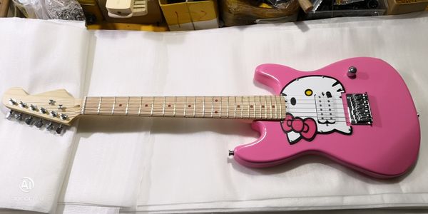 

mini travel pop colorful smart six strings electric guitars