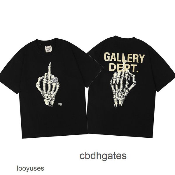 

brand t men galleryes fashion dept tshirts shirt bronzed skeleon hand bone prined coon short sleeve same tshirt, White;black