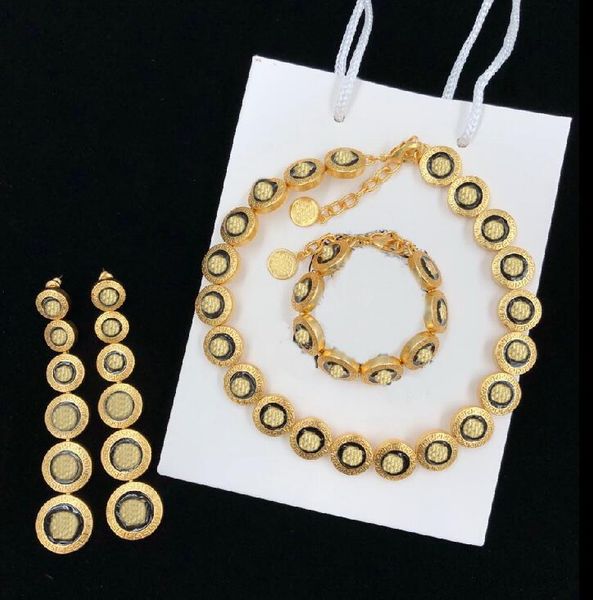 

retro designer black resin necklaces bracelet earring rings set banshee medusa head portrait 18k gold plated women's birthday festive p