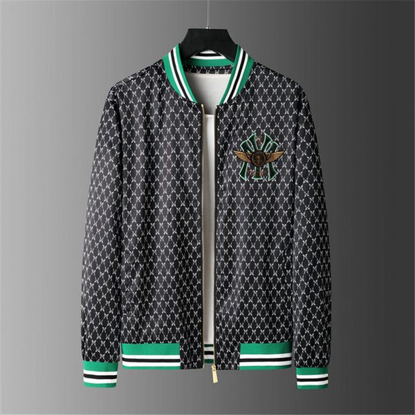 

thin slim fit men wind breaker jackets bomber autumn winter fashion overcoat army green/black plus size coat m-3xl 033, Black;brown