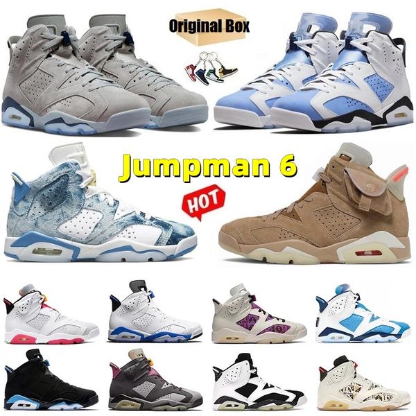 

with box 6 6s mens basketball shoes metallic silver georgetown unc red oreo british khaki olive black infrared electric green dmp carmine