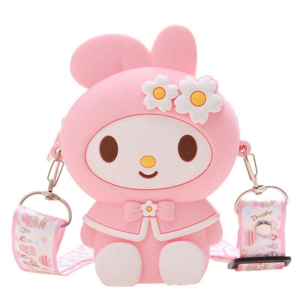

handbags kids shoulder bags childrens fashion flower girl messenger cute princess pearl coin purse e8160, Black