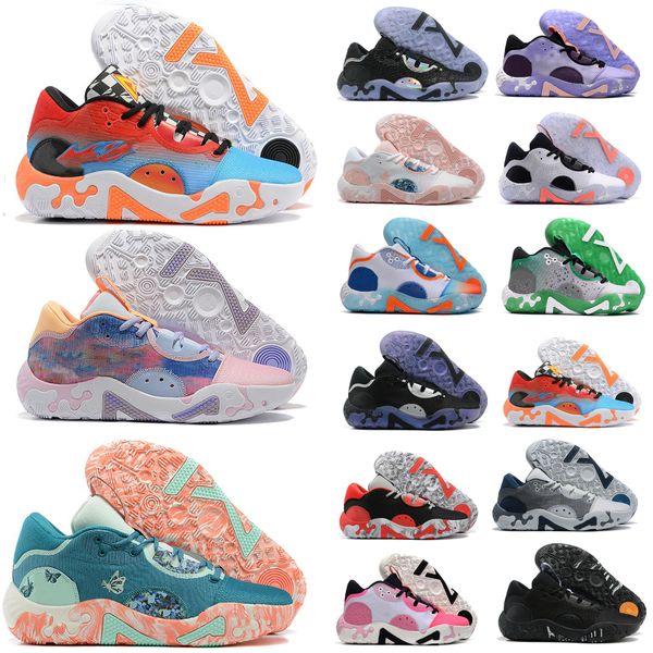 

basketball shoes pg 6 vi pg6 mens trainers sports sneakers all star white black mint blue paisley bred infrared fog grey painted paul george