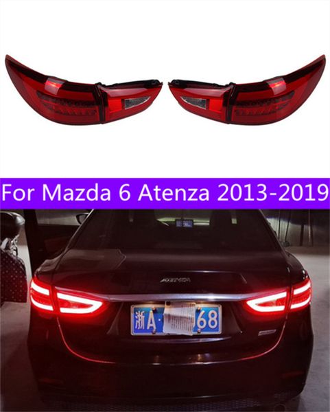 

rear led signal lights for mazda 6 mazda6 atenza 2013-2018 taillights drl running light fog brake angel eyes lamp