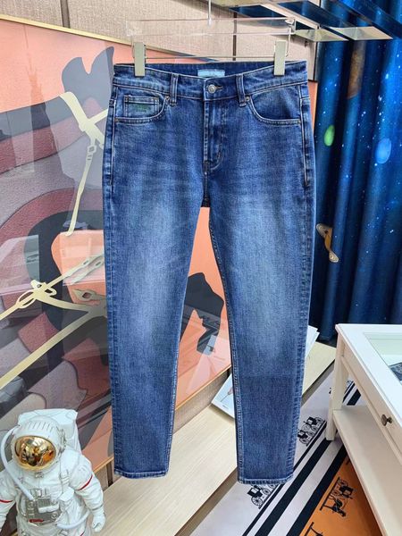 

2023a men's jeans spring and autumn leisure fashion slim paris new design, Blue