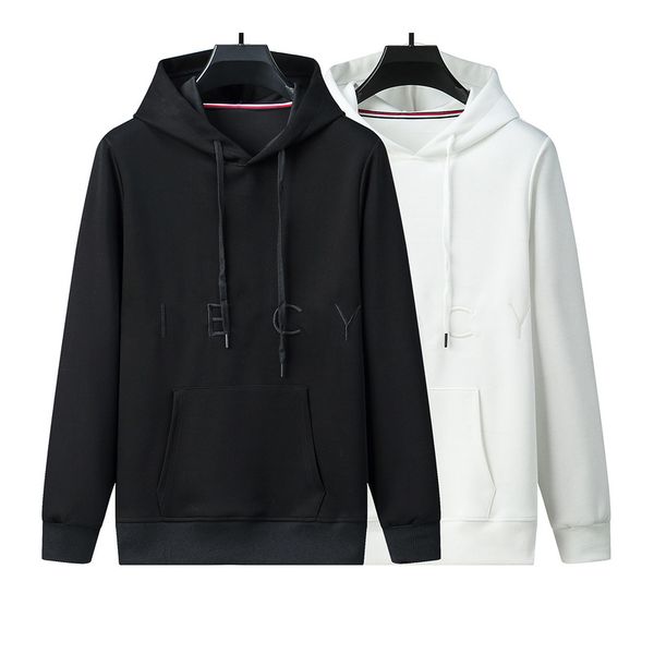 

2022 luxury designer men's hoodies long sleeve hooded jumpers pullovers letters pattern embroidery autumn winter mens womens casual hoo, Black