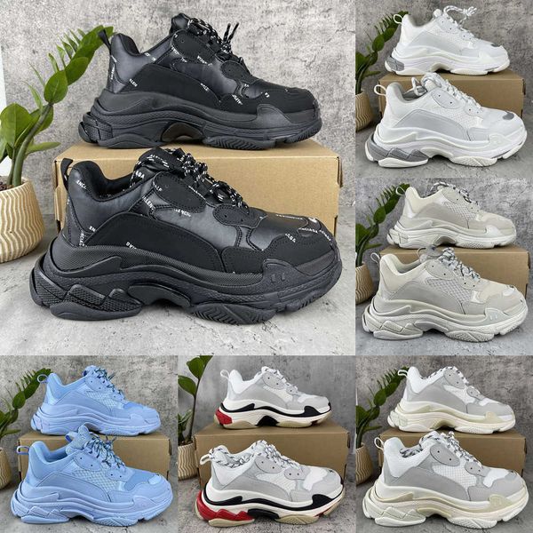 

casual shoes casual shoes fashion men women triple s clear sole platform paris old dad large increasing sneakers