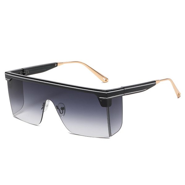 

sunglasses uv400 personalized letter shading fashion all-in-one piece wrapping cross-border clips travel sunscreen fishing outdoor, White;black