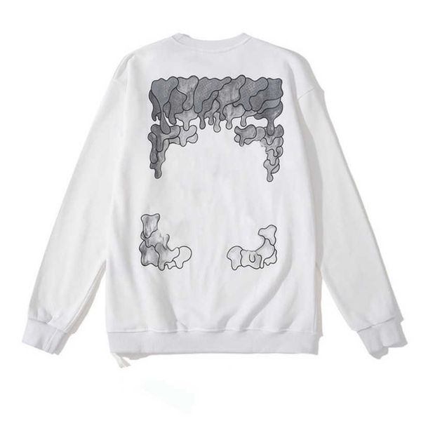 

fashion luxury men's pullover jackets sweatshirts brand white hoodies women sweater men arrow letter print black street trend coat jac, Black;brown