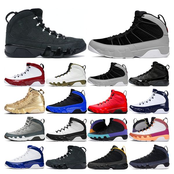 

basketball shoes sports trainers gym red particle grey statue mens 9s bred patent 9 countdown pack man