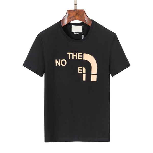 

men's t-shirts round neck classic pattern printing polar style summer wear with street pure cotton casual menswear cotton m-3xl, White;black