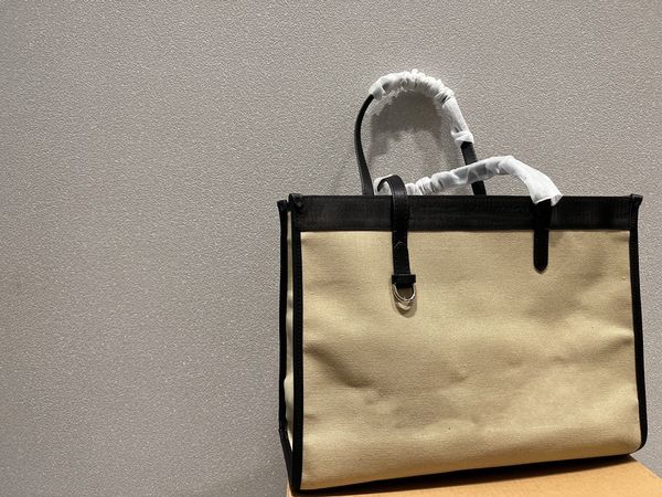 

2022 new designer shoulder bag women's canvas shopping bag large capacity