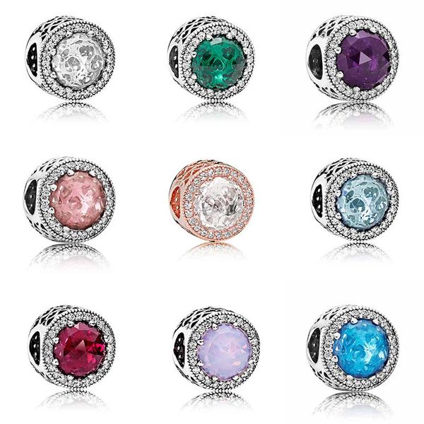 

925 sterling silver murano glass charm european beads original box set for pandora snake chain bracelet bangle jewelry diy making, Bronze;silver