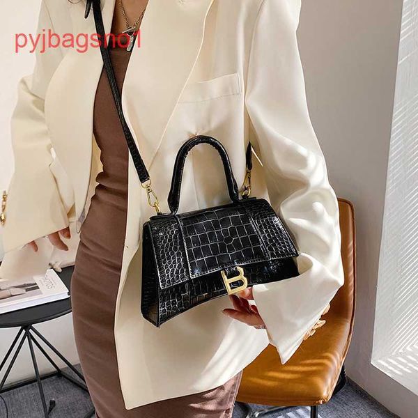 

hourglass bag balencig shoulder bags online shop fashion female hourglass crocodile pattern foreign style stic jyfk
