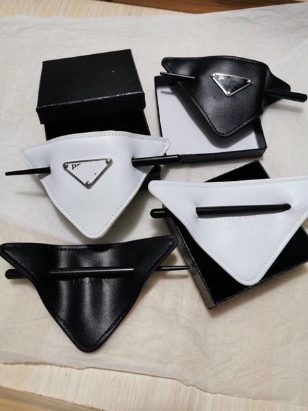 

european and american retro letters hair clips & barrettes leather alloy iron piece all-match headwear and bow tie women, Golden;silver