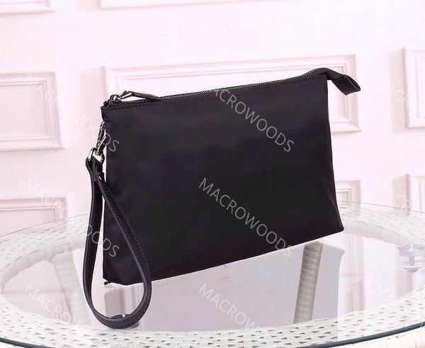

luxury lady clutch bag designer womens wristlet phone bags mini pochette accessoires key pouches zipped coin purse waterproof canvas handbag