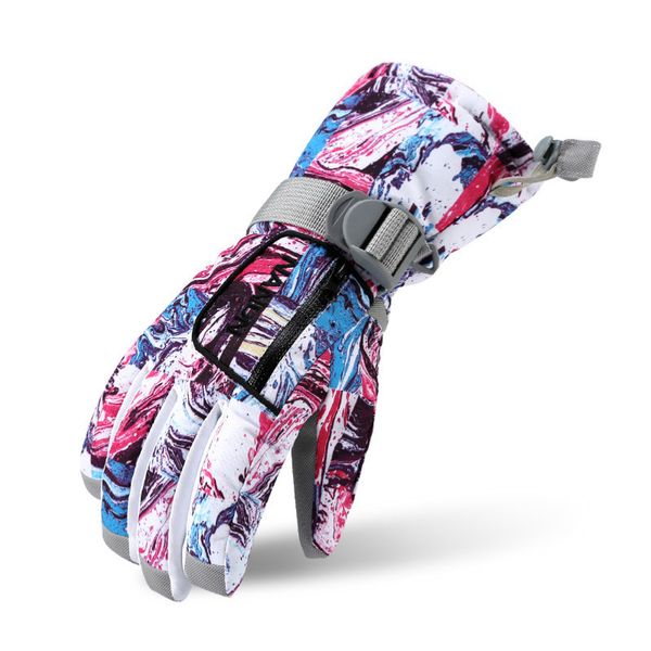

ski gloves winter family girls boys waterproof warm men women kids windproof sports ing snowboarding climbing 220922