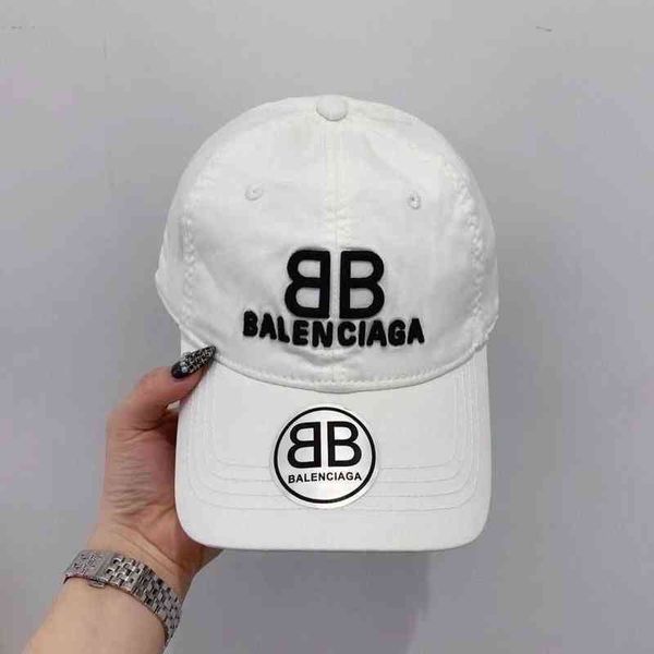 

designer hat balenclaga original 22 new parisian baseball cap embroidered letters duck tongue cap net red baseball cap couples sun visor tre, Blue;gray