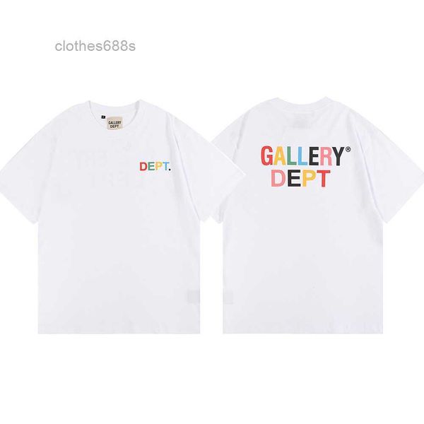 

summer fashion gallerydeptts t shirt sweaters tshirt mens designer color letters men and women lovers loose casual short sleeved t-shirt px5, White;black